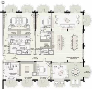 Raffles-Residences-Penthouses-The-Palm-Dubai-Floor-Plans-4BR